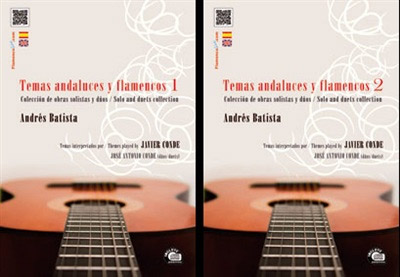 Andrés Batista / Javier Conde –  Temas Andaluces y Flamencos Vol 1&2 (2Libro/CD) – Andrés Batista