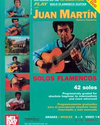 Juan Martín -  Estudios de Guitarra flamenca - Vol 1. Libro + cd + dvd