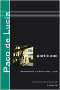 Paco de Lucía –  Libros de partituras de Paco de Lucía ‘Almoraima’