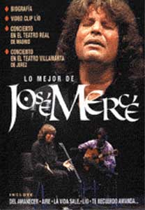 Lo mejor de José Mercé. DVD Pal