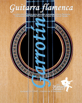 Manuel Salado, Manolo Franco –  Guitarra Flamenca vol. 8. GARROTÍN. DVD + CD
