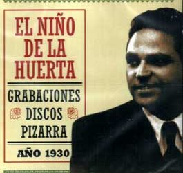 El Niño de la Huerta -  Testimonios de la Historia del Flamenco pizarra. 1930