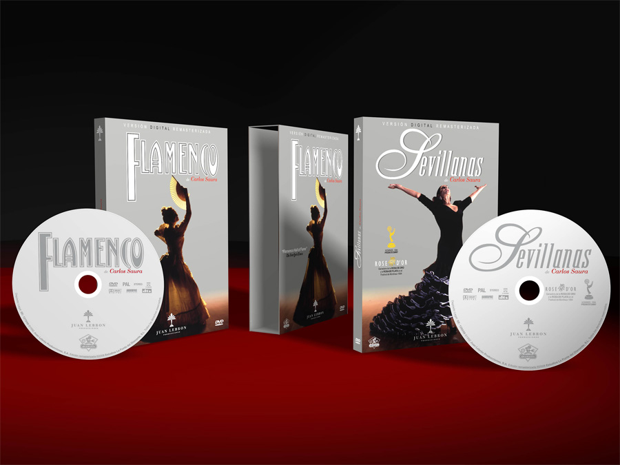 Carlos Saura –  Carlos Saura. Flamenco + Sevillanas. 2 DVD PAL