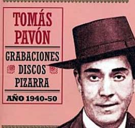 Tomás Pavón -  Testimonios de la Historia del Flamenco. Grab. Pizarra 1940