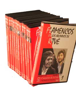 VV.AA –  Flamencos en los archivos de RTVE. 13 DVD – PAL