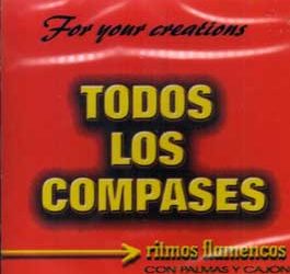 Sólo Compás -  TODOS LOS COMPASES. Ritmos flamencos con palmás y cajón. 2CD