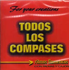 Sólo Compás –  TODOS LOS COMPASES. Ritmos flamencos con palmás y cajón. 2CD