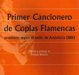 Manuel Balmaseda y González -  Primer Cancionero de Coplas Flamencas