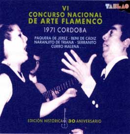 Varios –  VI Concurso Nacional de Arte Flamenco Cordoba 1971. 3 CD’s