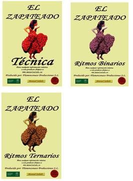 Manuel Salado -  El Zapateado. Método didáctico. Vol.1 + vol. 2 + vol. 3.