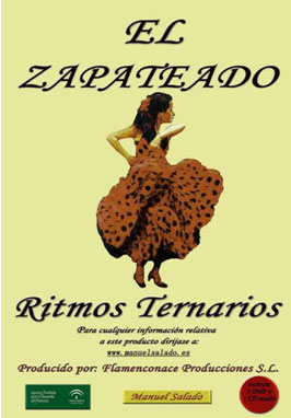 Manuel Salado -  El Zapateado. Método didáctico Vol 3 Ritmos ternarios CD+DVD