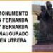 Se inaugura el monumento a Fernanda y Bernarda en Utrera