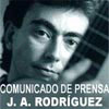Comunicado de Prensa – José Antonio Rodríguez.