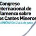 I CONGRESO INTERNACIONAL DE FLAMENCO SOBRE LOS CANTES MINEROS