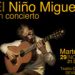 Niño Miguel se reencontrará con su público el día 29 de noviembre en el Teatro Central de Sevilla.