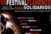 Solidarios organiza el VII Festival Flamenco.