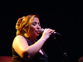 Montse Cortés en el Auditorio de Madrid