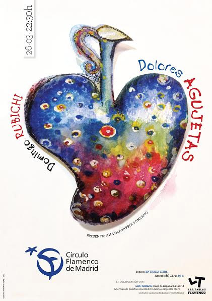 Dolores Agujetas en el Círculo Flamenco de Madrid