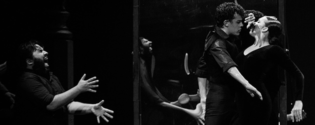 The Ballet Flamenco de Andalucía with «Aquel Silverio» at the Cante de las Minas.