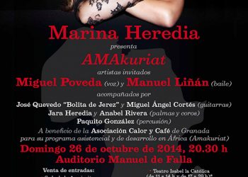 Marina Heredia presenta AMAkuriat - Granada