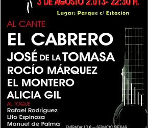 XXVI FESTIVAL FLAMENCO PEPE AZNALCÓLLAR