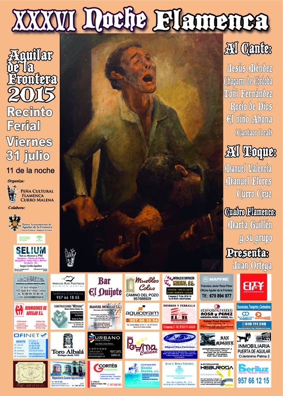 XXXVI Noche Flamenca - Aguilar de la Frontera 2015