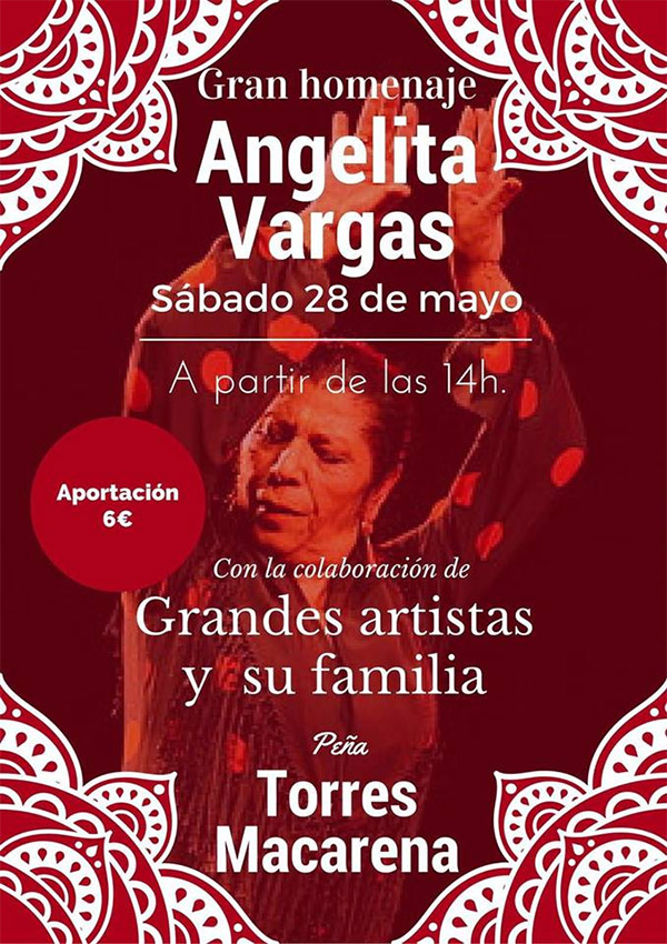 Gran Homenaje a Angelita Vargas - Peña Torres Macarena