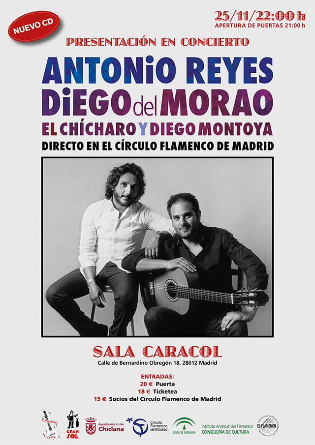 Antonio Reyes & Diego del Morao. Presentación en Directo