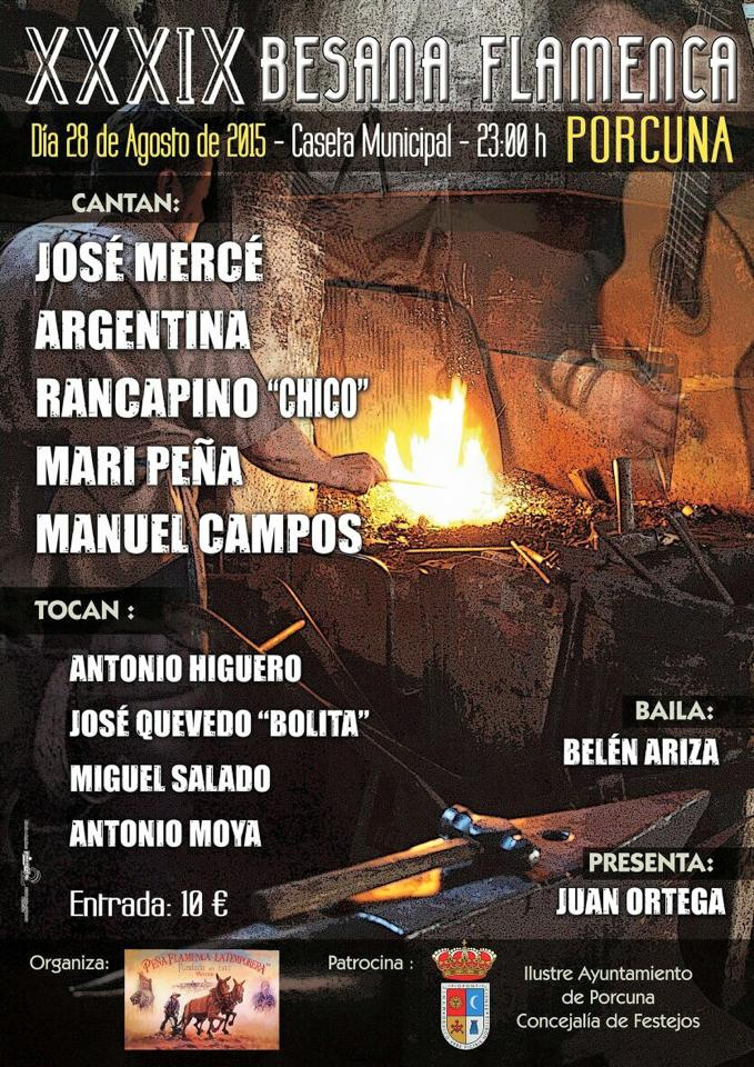 XXXIX Besana Flamenca Porcuna 2015