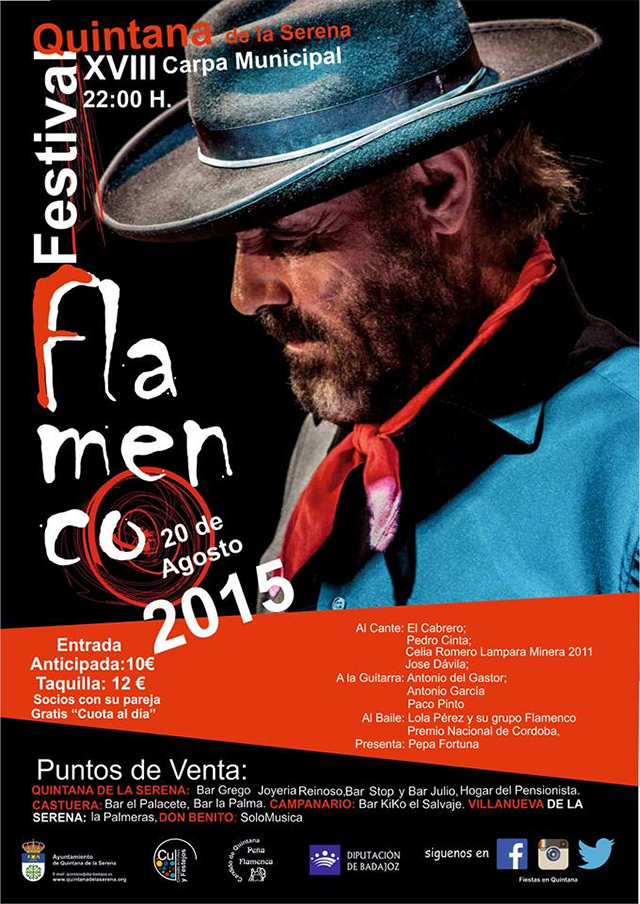 Festival Flamenco Quintana de la Serena  - Cabrero
