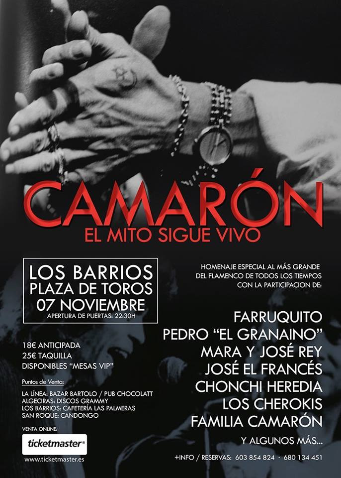 Camarón "El mito sigue vivo" - Los Barrios