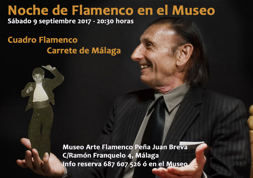 Noche de Flamenco en el Museo. Carrete de Málaga