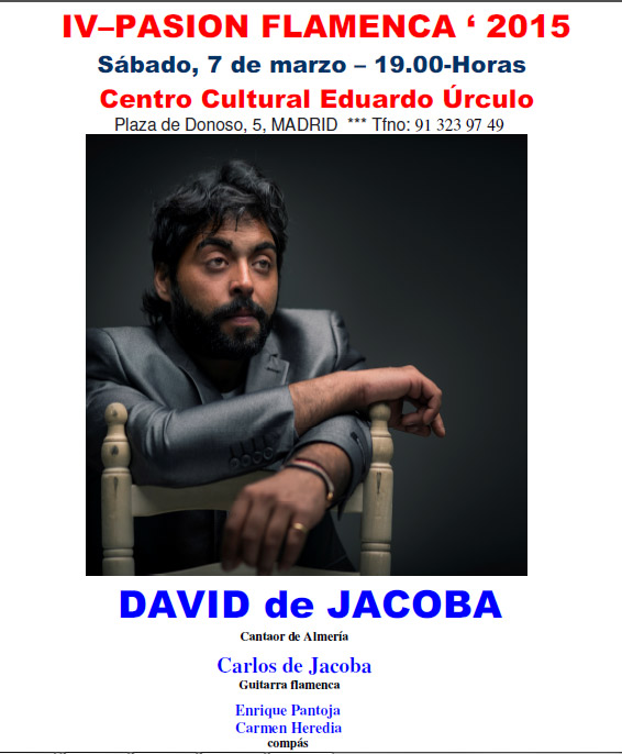 David de Jacoba - IV Pasión Flamenca 2015