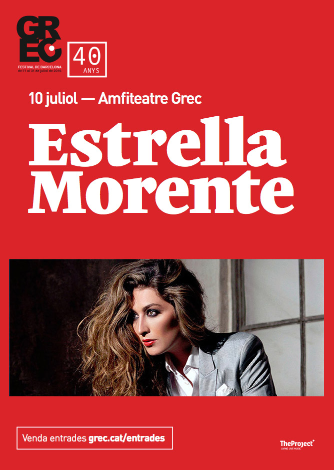 Estrella Morente en el Grec de Barcelona