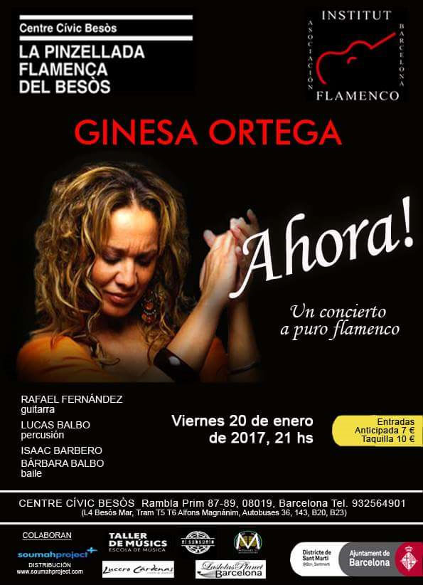 Ginesa Ortega - Ahora! - Pizellada Flamenca del Besos