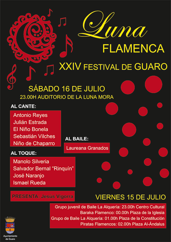 Luna Flamenca - XXIV Festival de Guaro - 2016