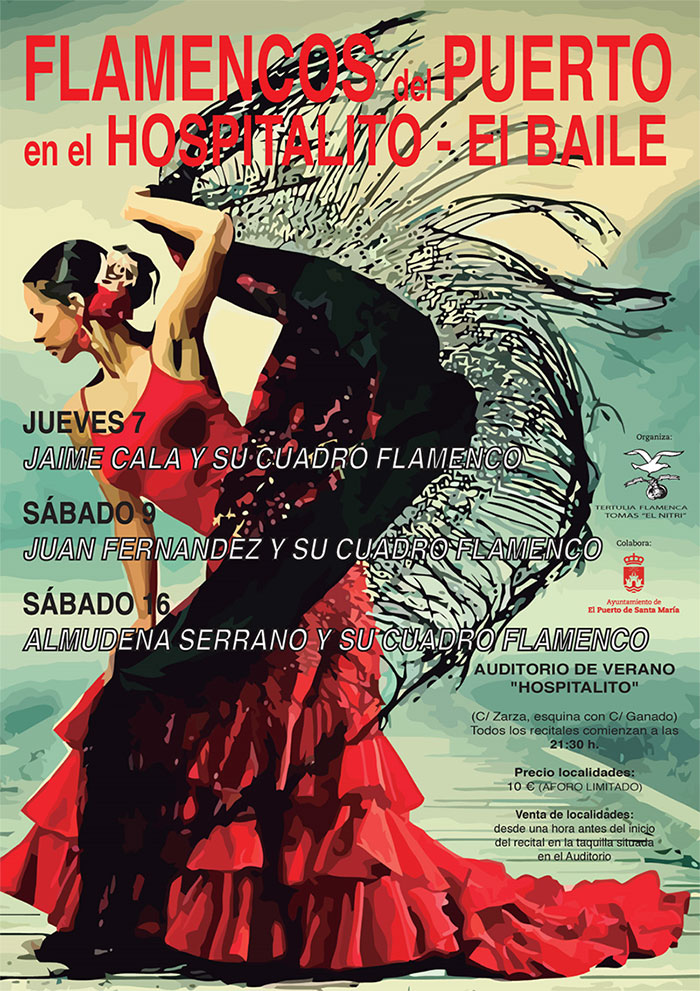 Flamencos del Puerto en el Hospitalito - El Baile