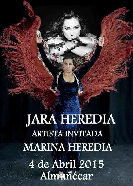 Jara Heredia baile. Marina Heredia artista invitada