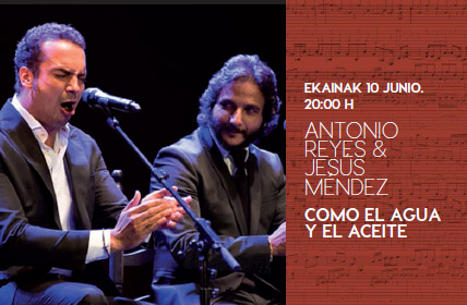 Antonio Reyes & Jesús Méndez "Como el agua y el aceite" - Ciclo BBK