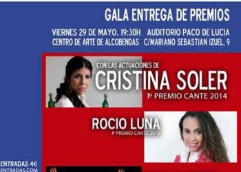 Gala de Entrega de Premios del certamen Alcobendas Flamenca Nuevos Talentos