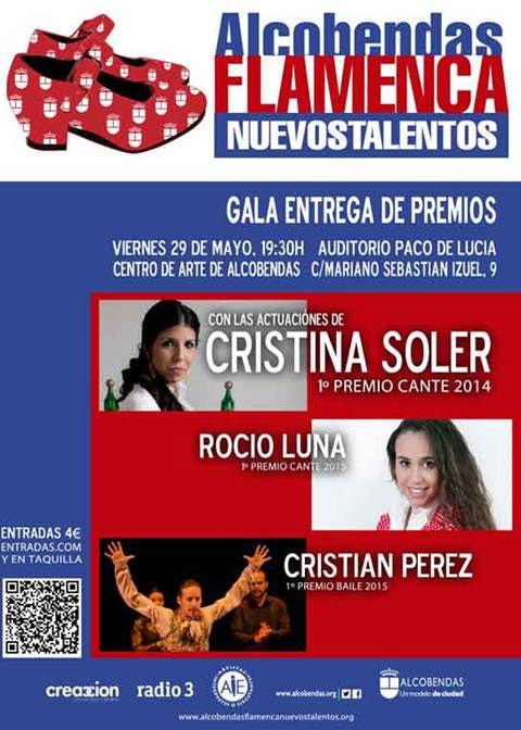 Gala de Entrega de Premios del certamen Alcobendas Flamenca Nuevos Talentos