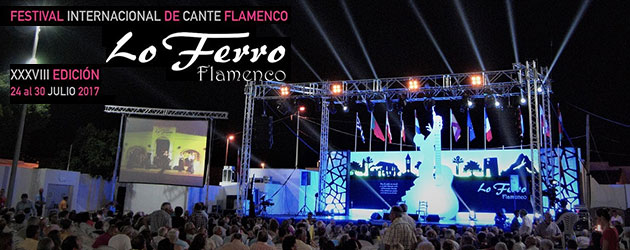 La próxima semana comienza el Festival Internacional del Cante Flamenco Lo Ferro.