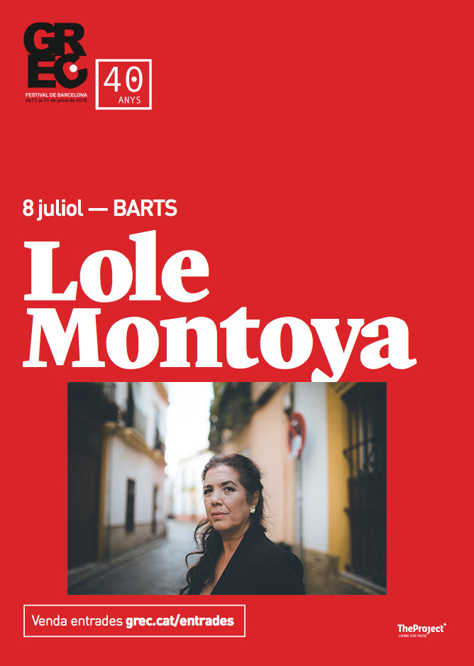 Lole Montoya y grupo - Barcelona