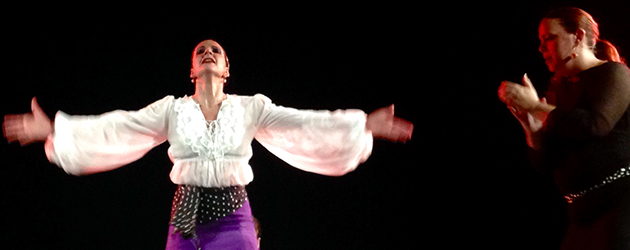 Luisa Palicio en Flamenco a 21 Grados de CICUS
