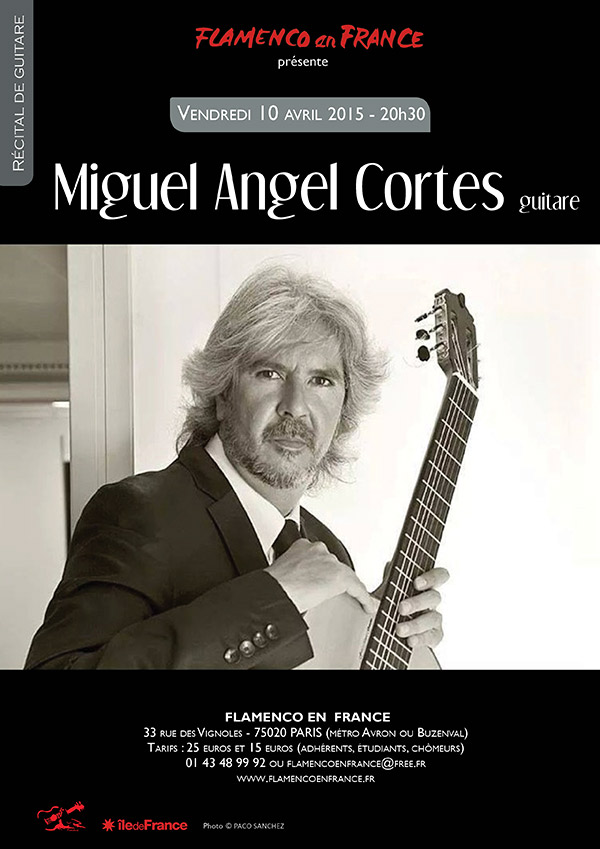 Miguel Ángel Cortés guitare