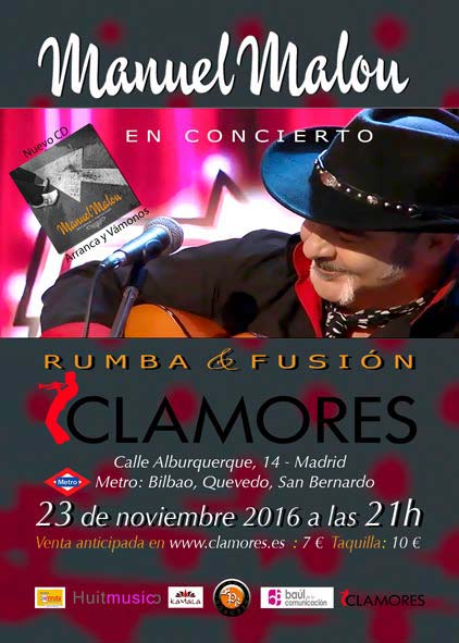 Manuel Malou  en concierto