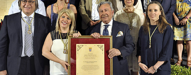 Manuel Moreno Jiménez «Morao» Hijo Predilecto de Jerez.