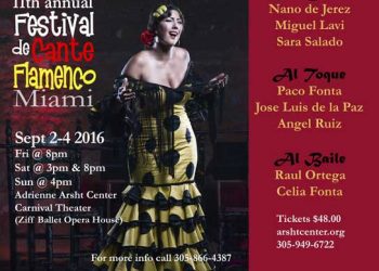 11th annual Festival de Cante Flamenco Miami
