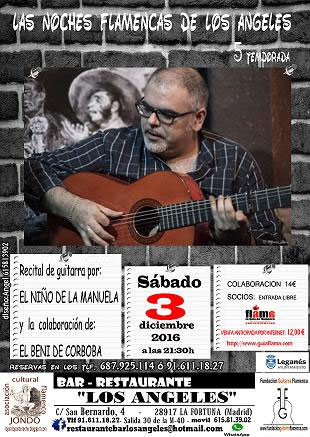 El Niño de la Manuela - Noches Flamencas de Los Ángeles