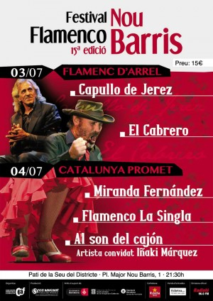 15º Festival Flamenco Nou Barris